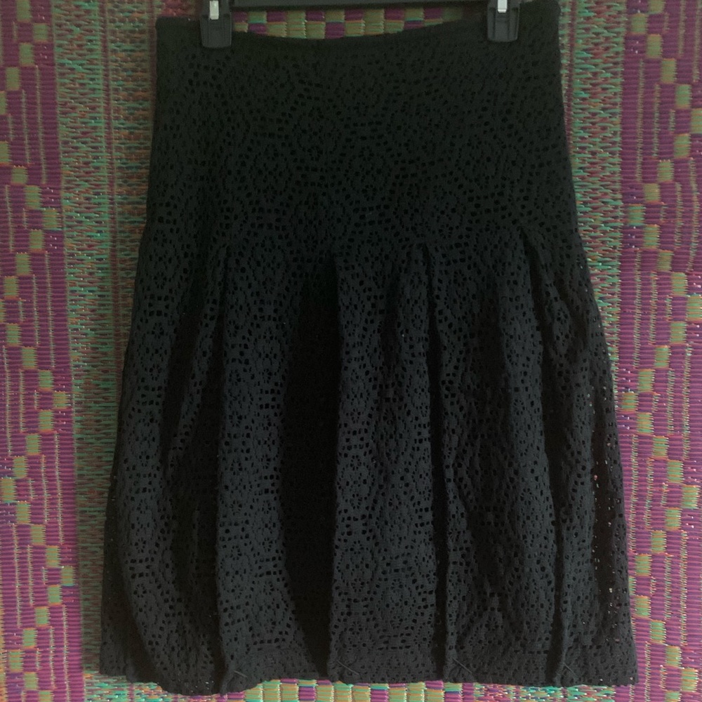 Pleated Black skirt